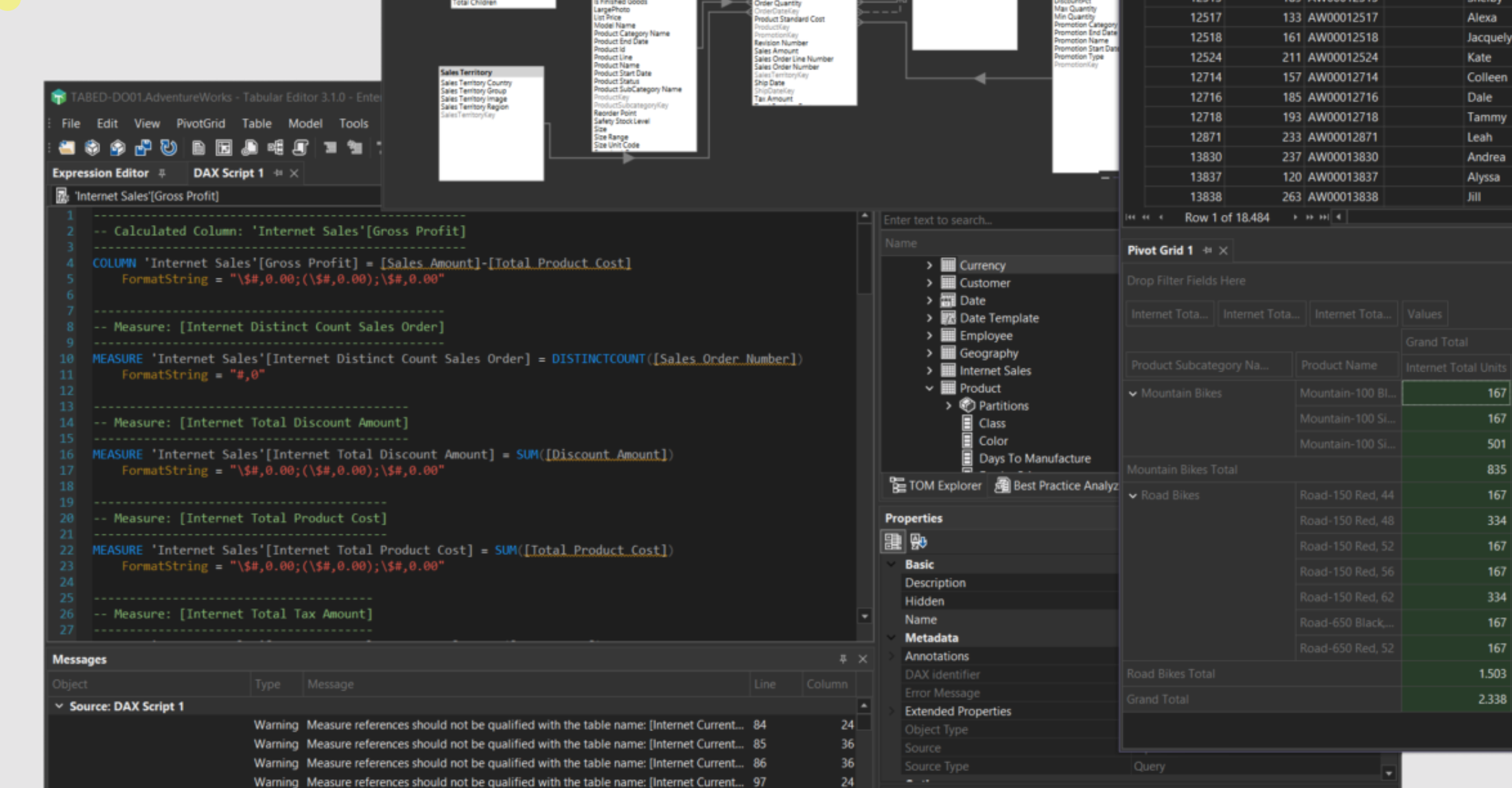 Tabular Editor screenshot